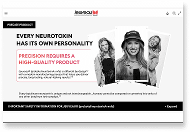 Jeuveau campaign